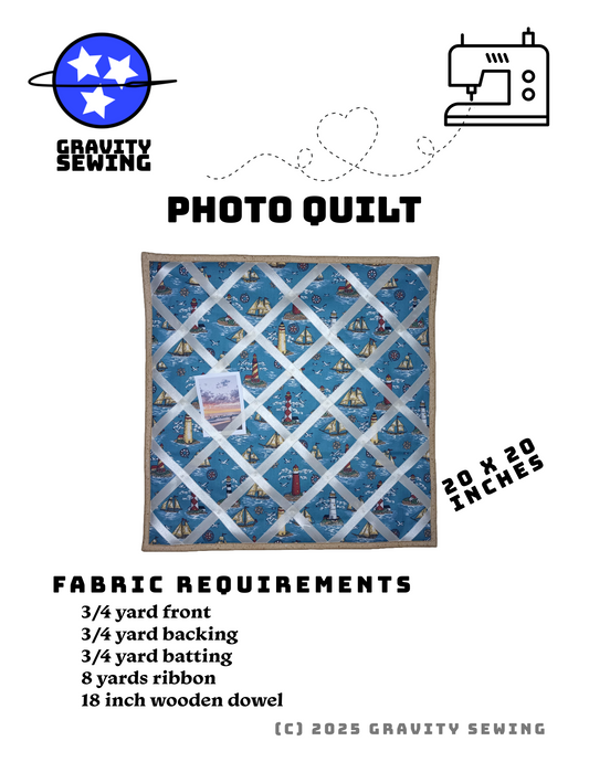 Photo Quilt Pattern (pdf)